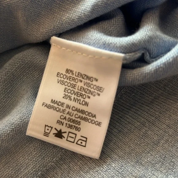 Reitmans R Essentials Light Blue cardigan - Picture 12 of 12